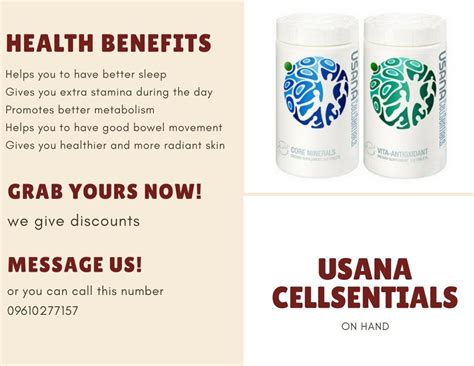 usana benefits.